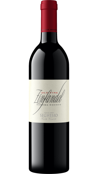 Bottle of Seghesio Old Vine Zinfandel 2021 wine 750 ml