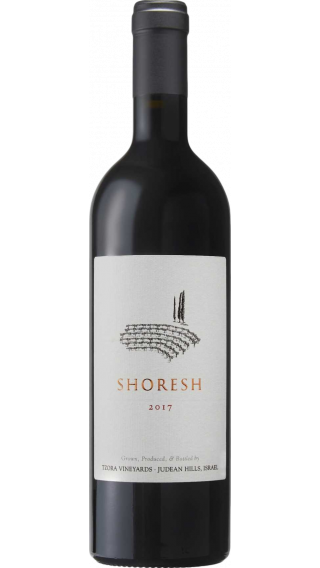 Bottle of Tzora Shoresh 2017 wine 750 ml