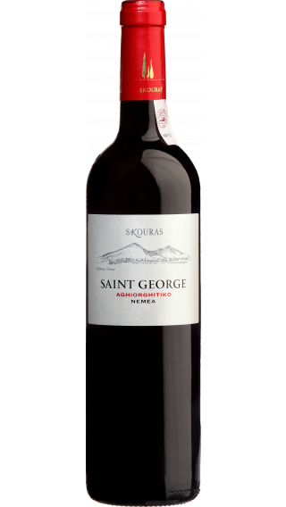 Bottle of Skouras Saint George Nemea Agiorgitiko 2020 wine 750 ml