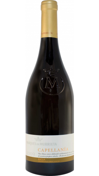 Bottle of Marques de Murrieta Capellanía Rioja Blanco Reserva 2009 wine 750 ml