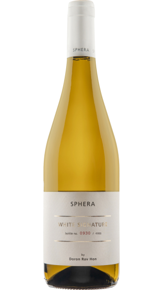 Bottle of Sphera White Signature 2022 wine 750 ml