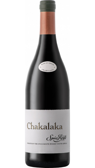 Bottle of Spice Route Chakalaka 2018 wine 750 ml