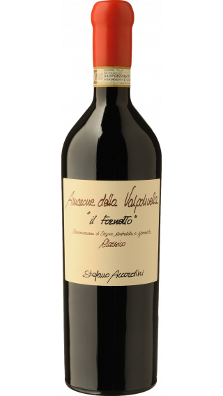 Bottle of Stefano Accordini Amarone Fornetto 2015 wine 750 ml