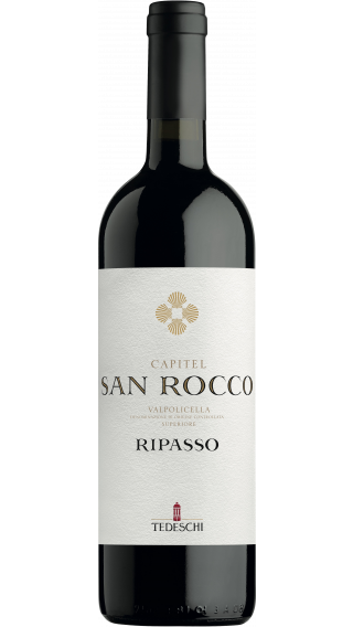 Bottle of Tedeschi Capitel San Rocco Valpolicella Ripasso Superiore 2017 wine 750 ml