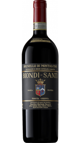 Bottle of Biondi Santi Brunello di Montalcino Greppo 2010 wine 750 ml