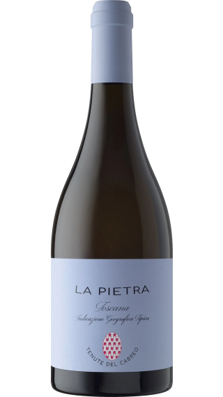 Bottle of Tenute del Cabreo La Pietra Chardonnay 2019 wine 750 ml