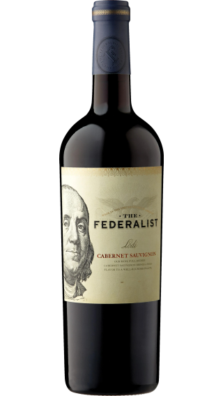 Bottle of The Federalist Cabernet Sauvignon 2017 wine 750 ml