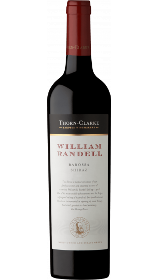 Bottle of Thorn Clarke William Randell Shiraz 2017 wine 750 ml