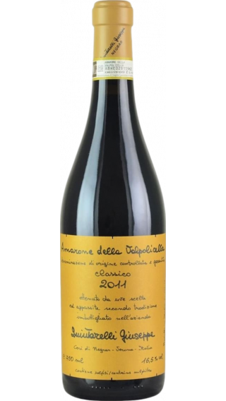Bottle of Quintarelli Amarone della Valpolicella Classico 2011 wine 750 ml