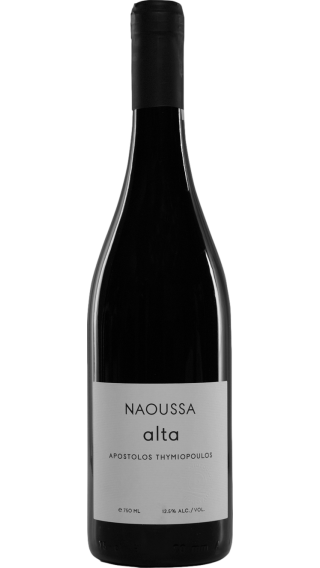 Bottle of Thymiopoulos Naoussa Alta 2021 wine 750 ml
