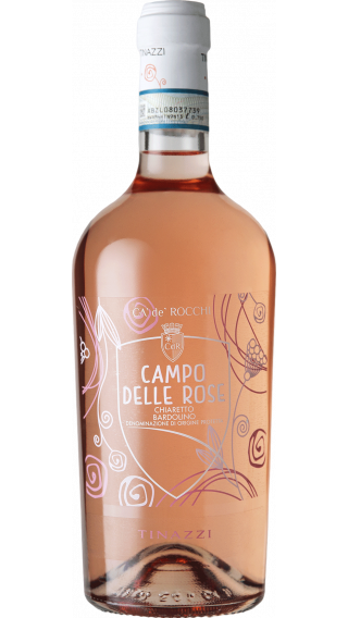 Bottle of Tinazzi Campo delle Rose Bardolino Chiaretto 2020 wine 750 ml