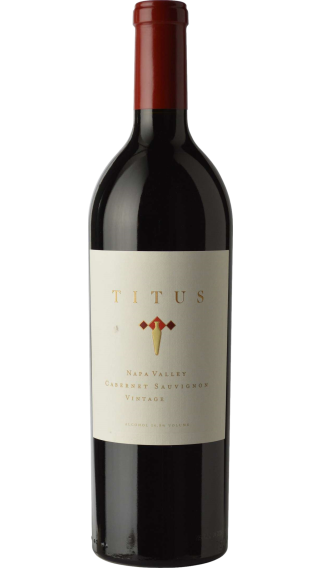 Bottle of Titus Cabernet Sauvignon 2020 wine 750 ml