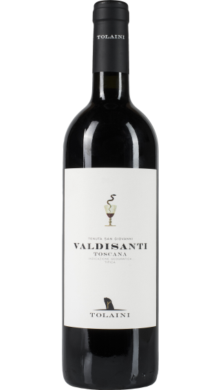 Bottle of Tolaini Valdisanti 2020 wine 750 ml