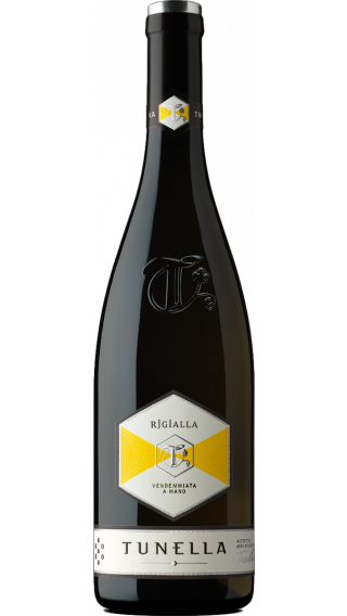 Bottle of Tunella Rjgialla Ribolla Gialla 2020 wine 750 ml