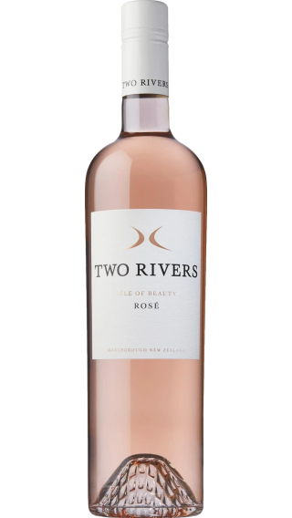 Bottle of Two Rivers Isle of Beauty Rose 2023 wine 750 ml