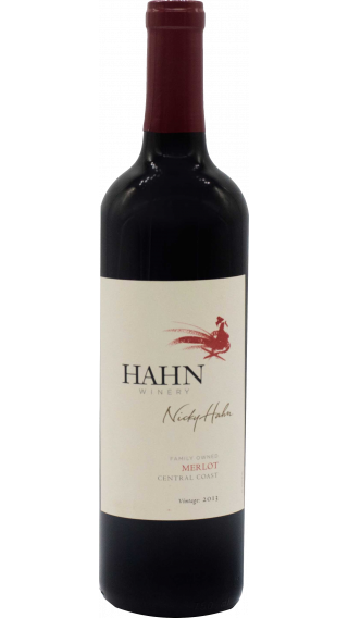 Bottle of Hahn Merlot 2014 wine 750 ml