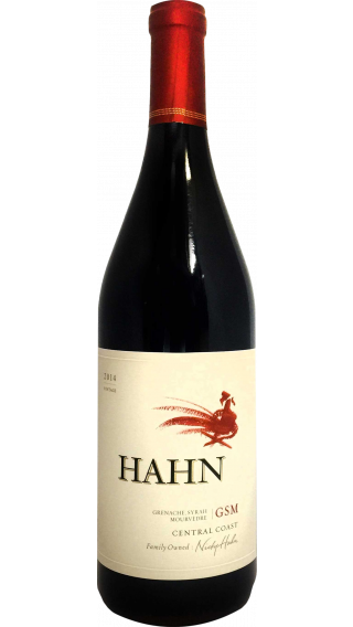Bottle of Hahn GSM 2014 wine 750 ml