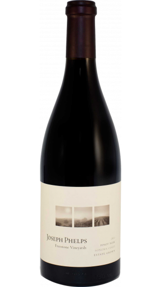 Bottle of Joseph Phelps Pinot Noir Freestone Vineyard 2012 wine 750 ml