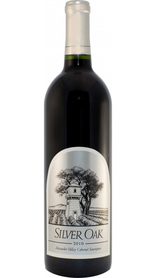 Bottle of Silver Oak Alexander Valley Cabernet Sauvignon 2012 wine 750 ml