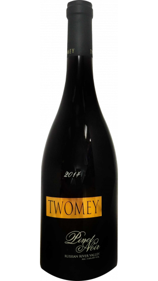 Bottle of Twomey Pinot Noir Russian River 2014 wine 750 ml