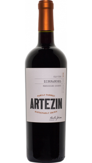 Bottle of Artezin Zinfandel 2016 wine 750 ml