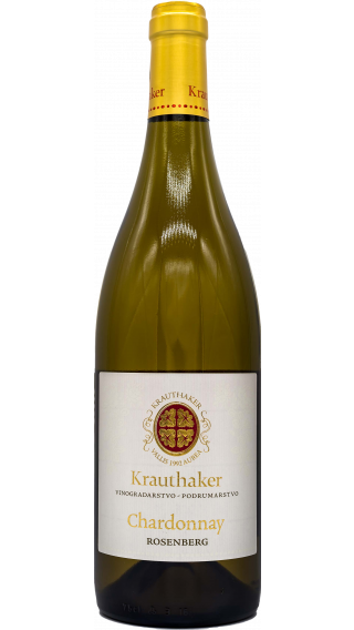 Bottle of Krauthaker Chardonnay Rosenberg 2017 wine 750 ml