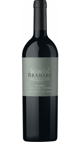 Bottle of Vina Cobos Bramare Lujan de Cuyo Malbec 2017 wine 750 ml