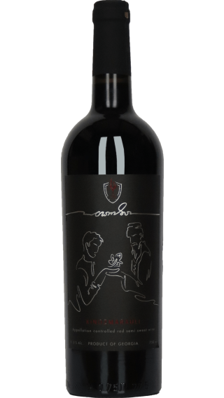 Bottle of Vine Ponto Kindzmarauli 2020 wine 750 ml
