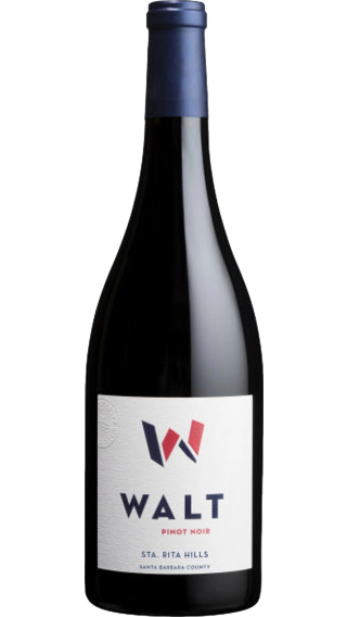 Bottle of Walt Sta. Rita Hills Pinot Noir 2019 wine 750 ml