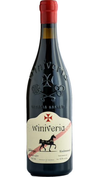 Bottle of Winiveria Kindzmarauli 2021 wine 750 ml