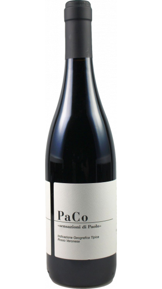 Bottle of Paolo Cottini PaCo Sensazioni di Paolo 2016 wine 750 ml