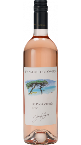 Bottle of Jean-Luc Colombo Les Pins Couches Rose 2017 wine 750 ml