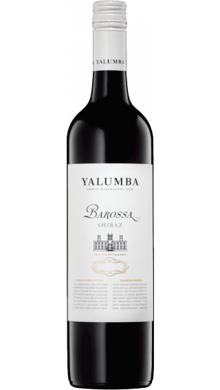 Bottle of Yalumba Barossa Shiraz 2018 wine 750 ml