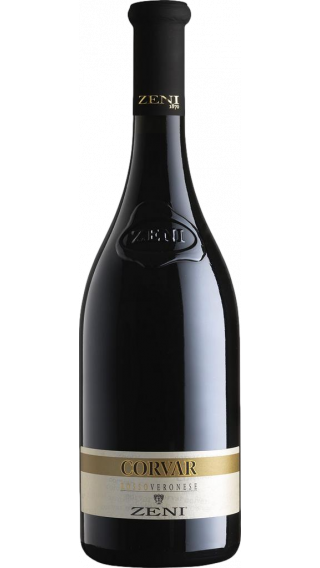 Bottle of Zeni Corvar Rosso Veronese 2018 wine 750 ml