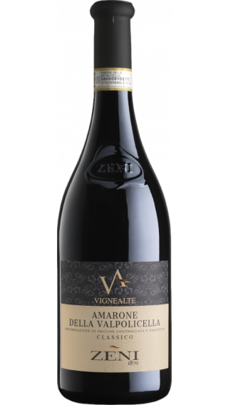 Bottle of Zeni Vigne Alte Amarone della Valpolicella 2017 wine 750 ml