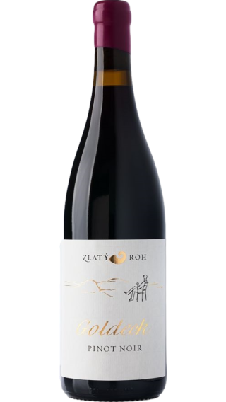 Bottle of Zlaty Roh Pinot Noir 2020 wine 750 ml
