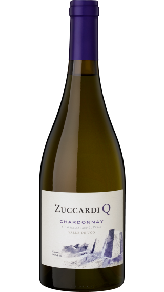 Bottle of Zuccardi Serie Q Chardonnay 2021 wine 750 ml