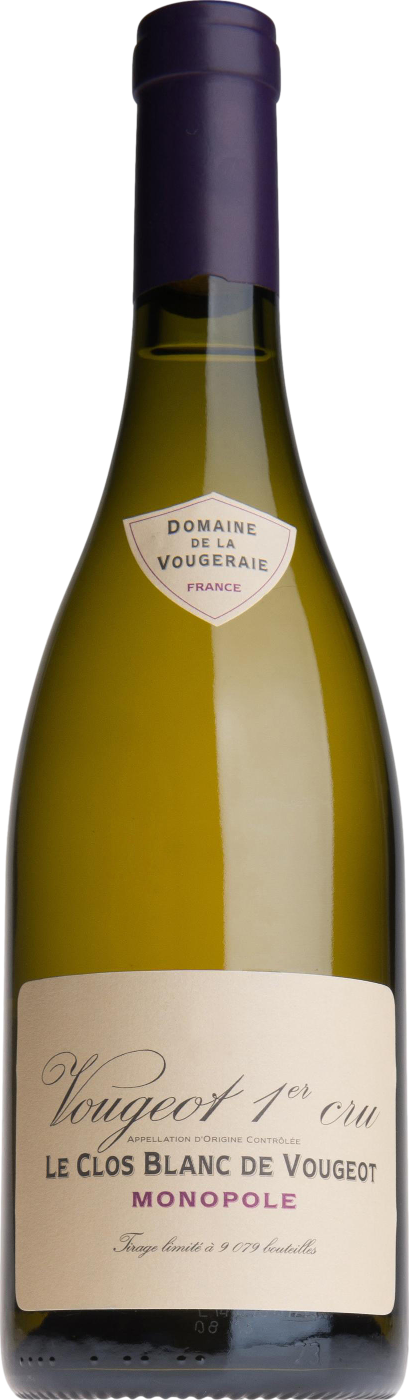 Domaine de günstig Kaufen-Domaine de la Vougeraie Premier Cru Le Clos Blanc de Vougeot 2019. Domaine de la Vougeraie Premier Cru Le Clos Blanc de Vougeot 2019 . 