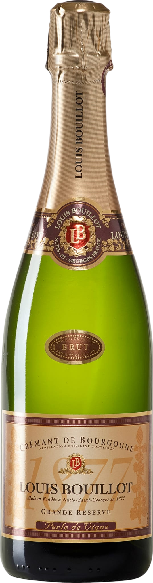 Cremant günstig Kaufen-Louis Bouillot Perle de Vigne Cremant de Bourgogne. Louis Bouillot Perle de Vigne Cremant de Bourgogne . 