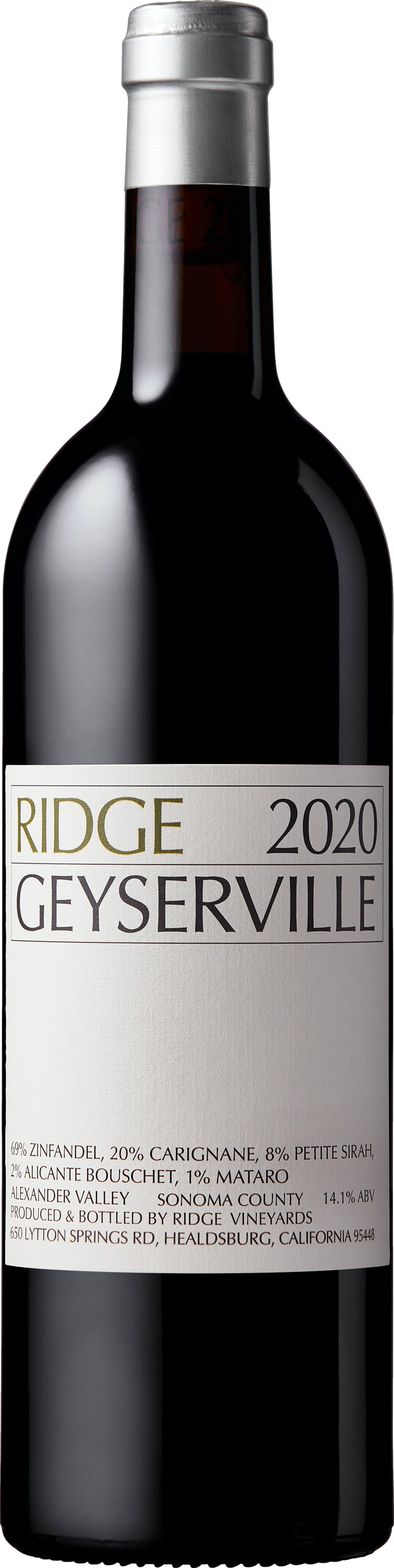 Ridge Geyserville 2020